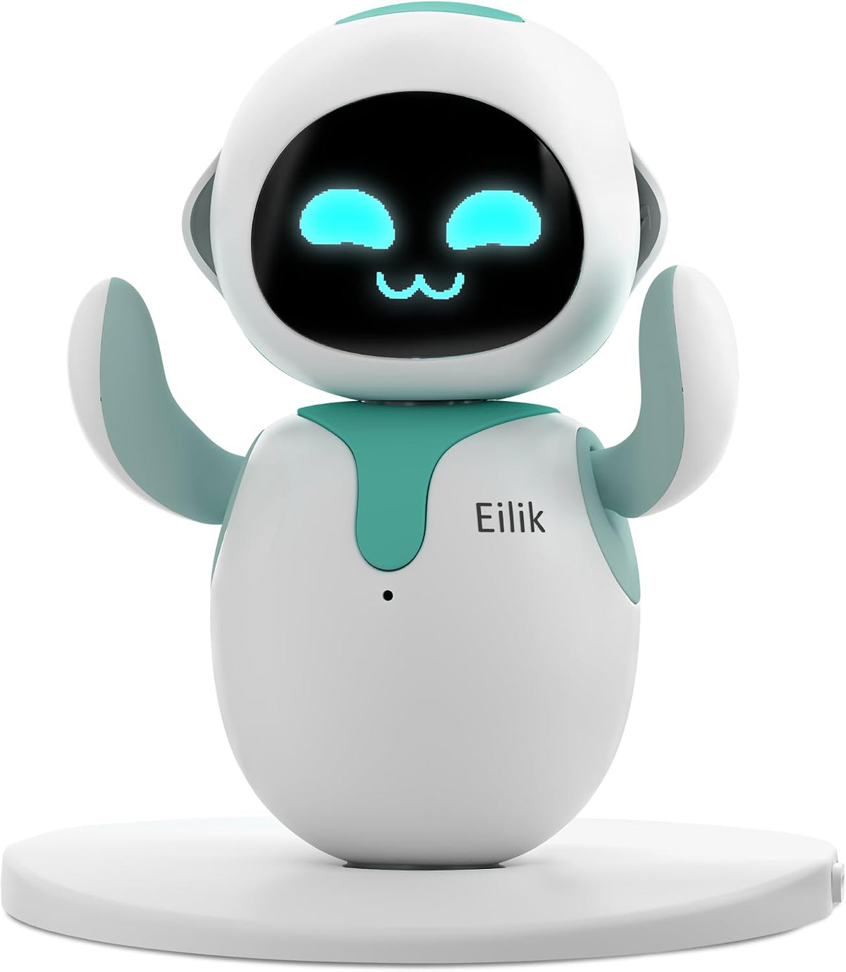 ENERGIZE LAB Eilik –Your Desktop Companion Full of Personality with Expressive Animations & Reactions. Touch-Responsive Play. Mini Games. Robot for Adults & Kids
